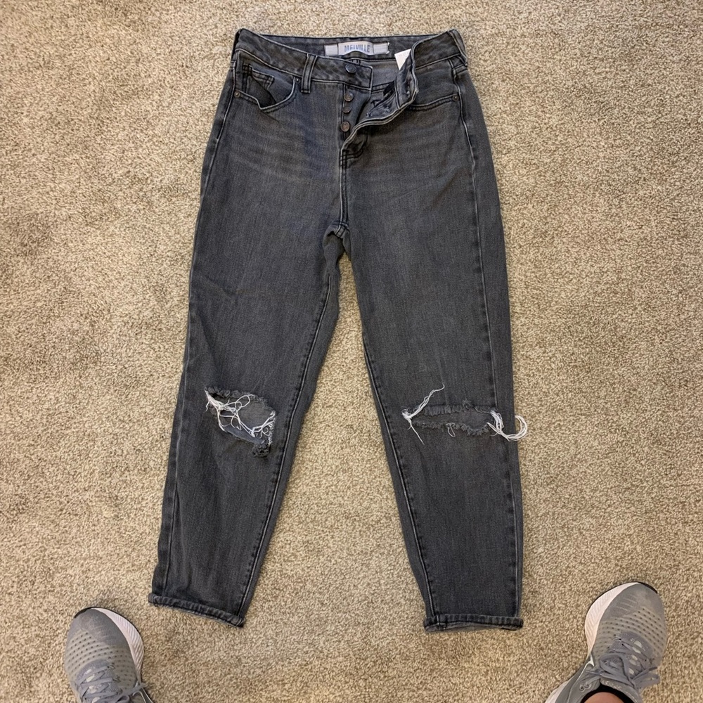 Black Brandy Belville Mom Jeans